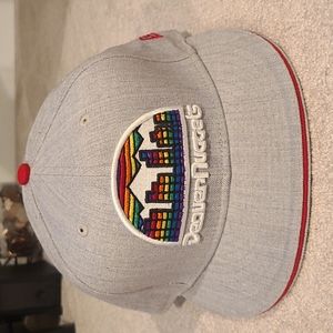 New Era Hardwood Classic Denver Nuggets Hat,Size 7